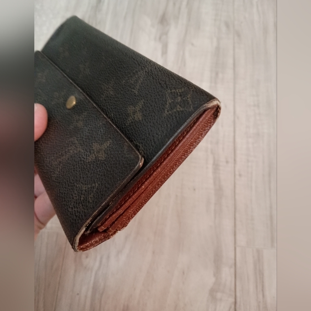 Authentic LOUIS VUITTON Monogram Portefeuille Sarah Long Wallet - Picture 3 of 10